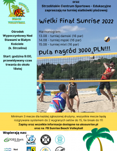 Wielki Finał Sunrise Open 2022 - Mixt